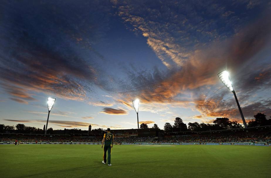 Match di cricket per la Coppa del Mondo, Canberra, Australia (Reuters)